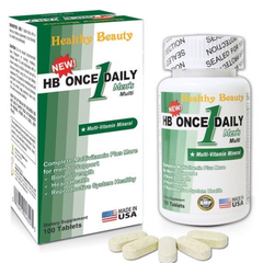 HB once a day men bổ sung các vitamin và khoáng chất cho nam giới hộp 100 viên
