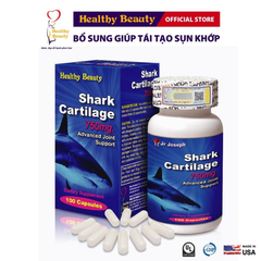 HB Shark Cartilage Tái Tạo Mô Sụn Khớp 750mg chai 100 viên