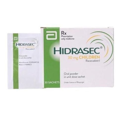 Hidrasec 30mg hộp 30 gói