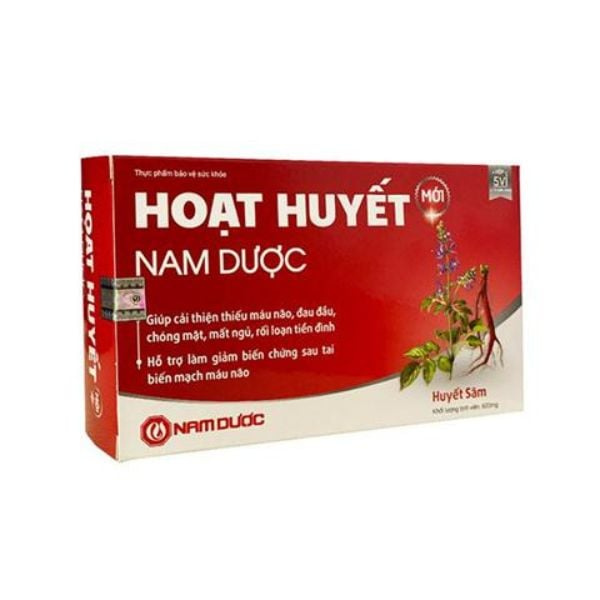 Hoạt huyết Nam Dược hộp 50 viên