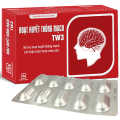 Hoạt Huyết Thông Mạch TW3 hỗ trợ giúp tăng cường lưu thông máu hộp 30 viên