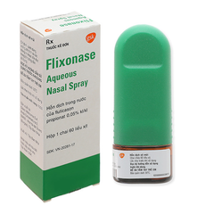 Hỗn dịch xịt mũi Flixonase trị viêm mũi dị ứng chai 60 liều xịt
