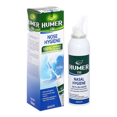 Xịt mũi Humer 150 Nose Hygiene vệ sinh mũi chai 150ml