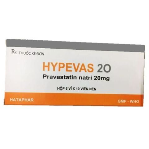 Hypevas 20mg hộp 60 viên