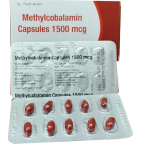 Methylcobalamin capsules 1500mcg hộp 30 viên