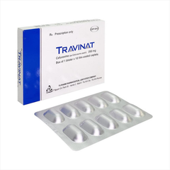 Travinat trà vinh 250mg hộp 10 viên