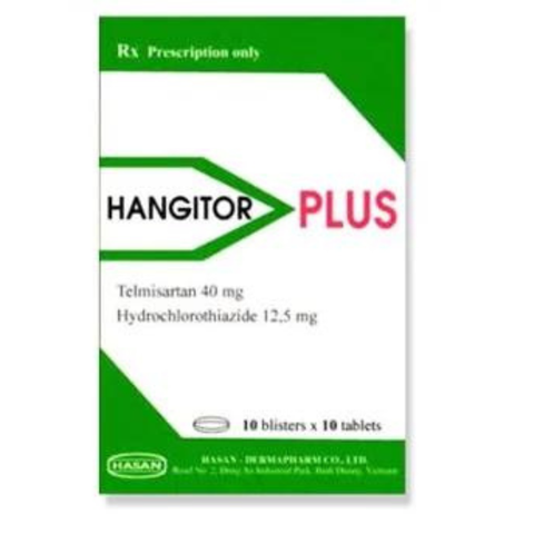 Hangitor plus 40/12.5mg hộp 10 viên