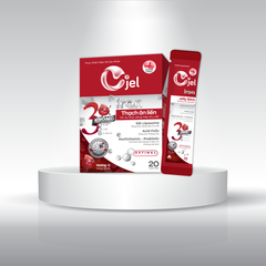 Cjel iron bổ sung sắt, acid folic, b12, vitamin nhóm b hộp 20 gói x 15g