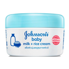 Kem Dưỡng Da Johnson Baby Milk + Rice Xanh