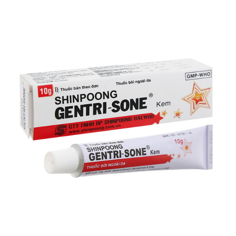Kem bôi Shinpoong Gentri-Sone trị viêm da tuýp 10g