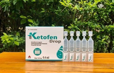 Ketofen drop 0.4ml điều trị viêm kết mạc