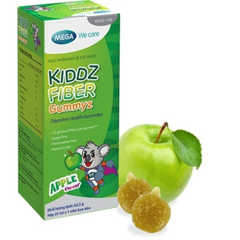 Kiddz Fiber Gummyz Bổ Sung Chất Xơ, Hỗ Trợ Giảm Tình Trạng Táo Bón hộp 25 gói