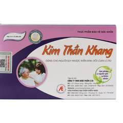 Kim Thần Khang giúp lưu thông máu, dưỡng tâm, an thần hộp 30 viên