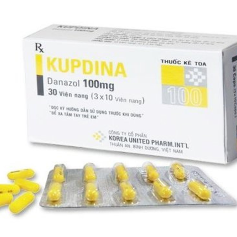 Kupdina 100mg hộp 30 viên