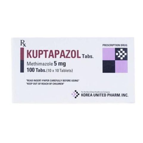 Kuptapazol 5mg hộp 100 viên