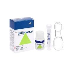 Bột pha hỗn dịch uống Zitromax 200mg/5ml trị nhiễm khuẩn lọ 600mg/15ml