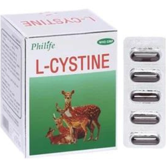 Philife L-Cystine làm đẹp da, tóc, móng hộp 60 viên