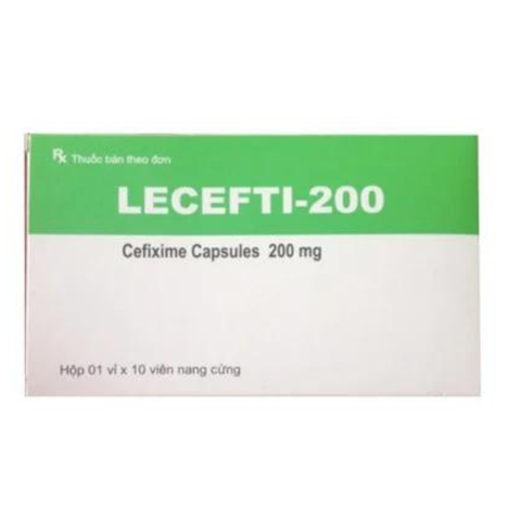 Lecefti 200mg hộp 10 viên