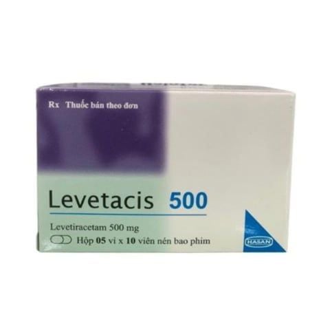 Levetacis 500mg hộp 50 viên