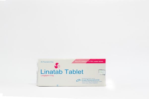 Linatab 5mg hộp 20 viên thuốc tiểu đường
