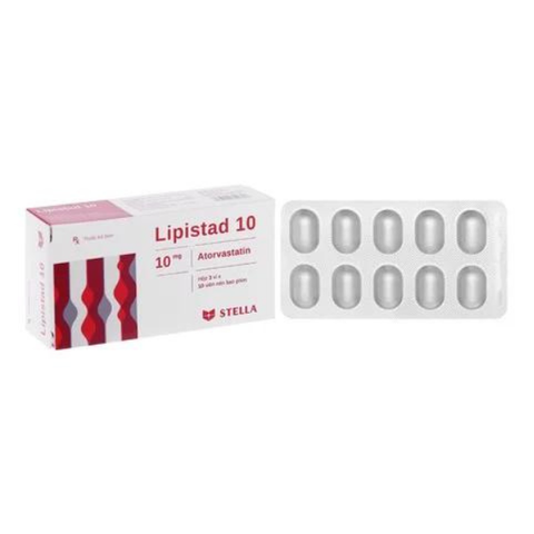 Lipistad 10mg hộp 30 viên