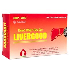 LiverGood, dùng cho người suy giảm chức năng gan, chán ăn, mệt mỏi