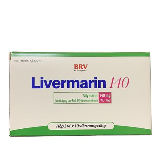 Livermarin 140mg hộp 30 viên