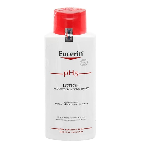 Lotion Eucerin pH5 Reduce Skin Sensitivity cho da nhạy cảm chai 250ml