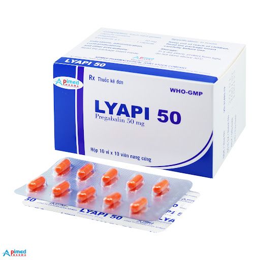 Lyapi 25mg thuốc điều trị đau dây thần kinh hộp 100 viên