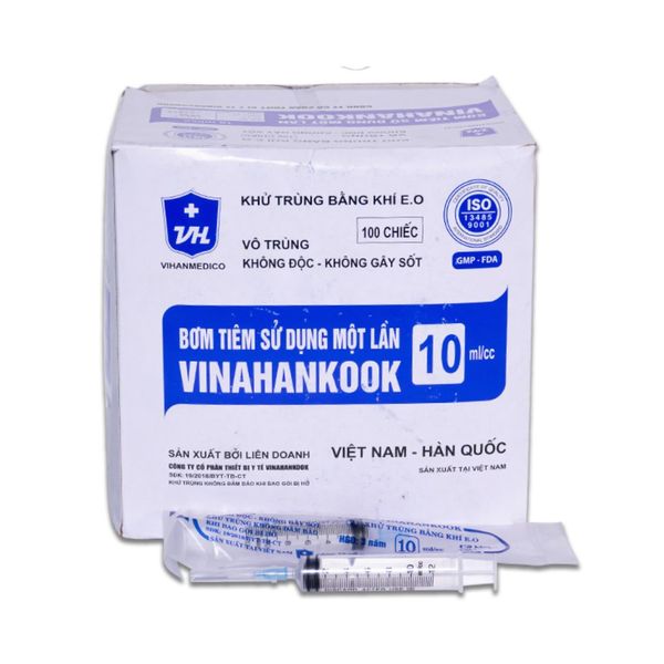 Ống tiêm vinahankook 10ml/cc