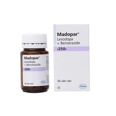 Madopar 250mg chai 30 viên