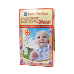 Sữa bột Mama Sữa Non Baby New G&P France bổ sung vitamin dùng cho trẻ biếng ăn hộp 20 gói