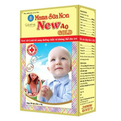 Mama Sữa Non New A0 Gold kích thích trẻ ăn ngon miệng hộp 20 gói