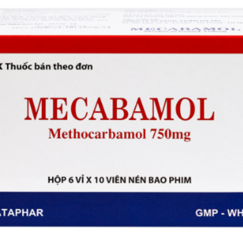 Mecabamol hộp 100 viên