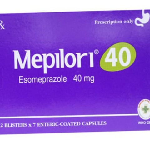 Mepilori 40mg hộp 14 viên