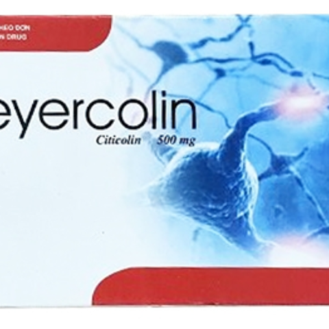 Meyercolin 500mg hộp 20 viên