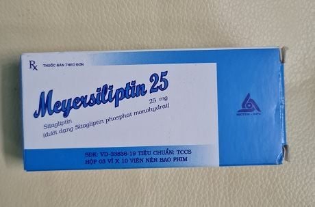 Meyersiliptin 25mg hộp 30 viên