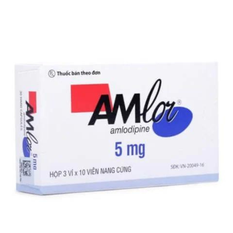 Amlor 5mg pfizer viên nang hộp 30 viên