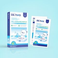 Miếng dán hạ sốt Dr Tino hộp 3 gói