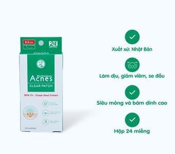 Miếng dán mụn Acnes hộp 24 miếng