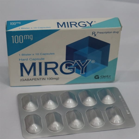 Mirgy 100mg hộp 10 viên