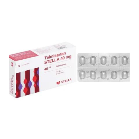 Telmisartan 40mg stada hộp 30 viên