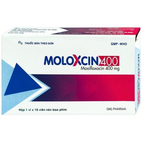 Moloxcin 400mg hộp 10 viên