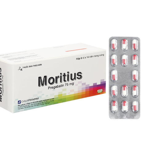 Moritius 75mg hộp 84 viên