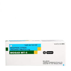 Mosad MT 5mg  hộp 100 viên