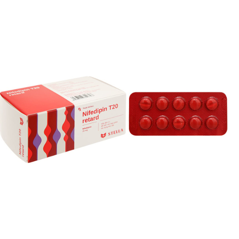 Nifedipin T20 stada retard hộp 100 viên