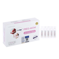 Men vi sinh Livespo Preg-mom bổ sung lợi khuẩn mẹ và bé hộp 20 ống x 5ml
