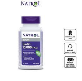 Natrol Biotin 10.000mg chai 100 viên