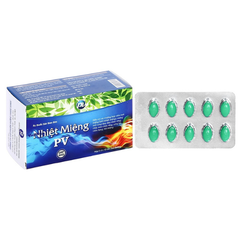 Nhiệt Miệng PV trị nhiệt miệng, hôi miệng (5 vỉ x 10 viên)