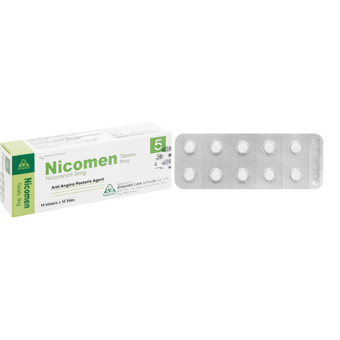 Nicomen 5mg hộp 100 viên